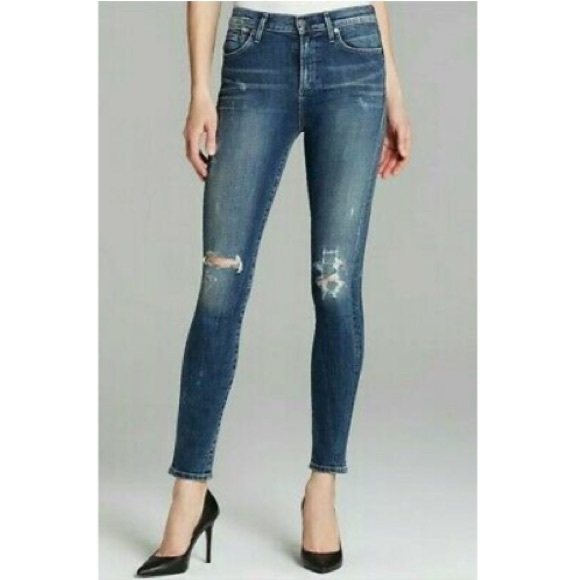 Citizens Of Humanity Denim - Citizens Of Humanity Rocket High Rise Skinny Jeans